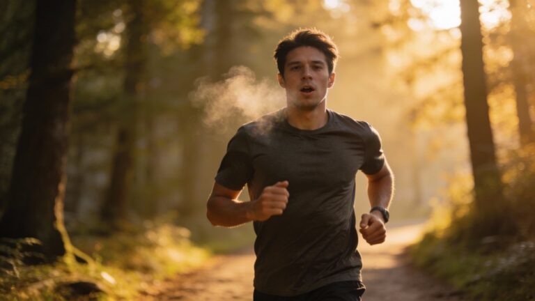controlled breathing for running